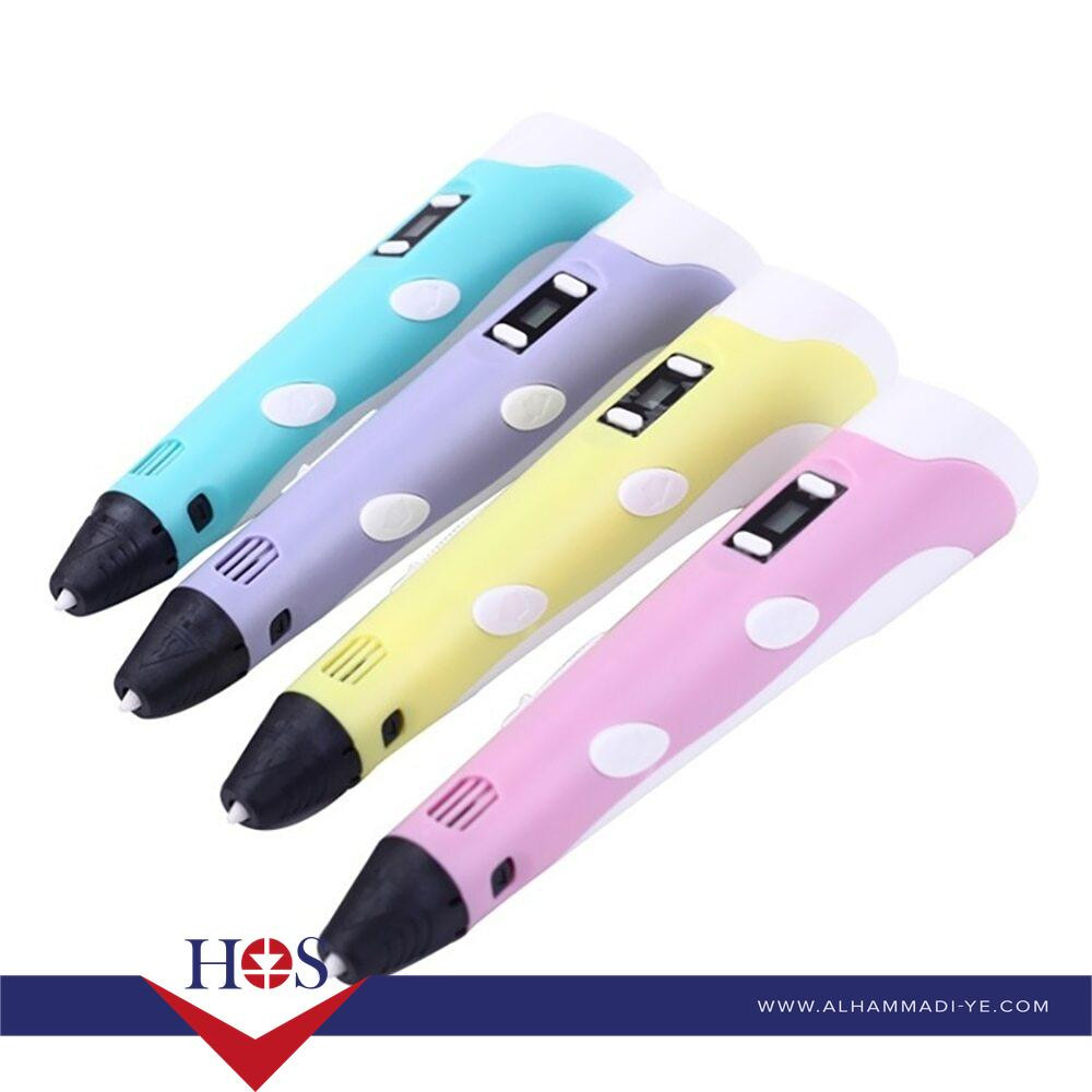 3D Drawing Printing Pens  Blue+ UK Plug طابعة ثري دي