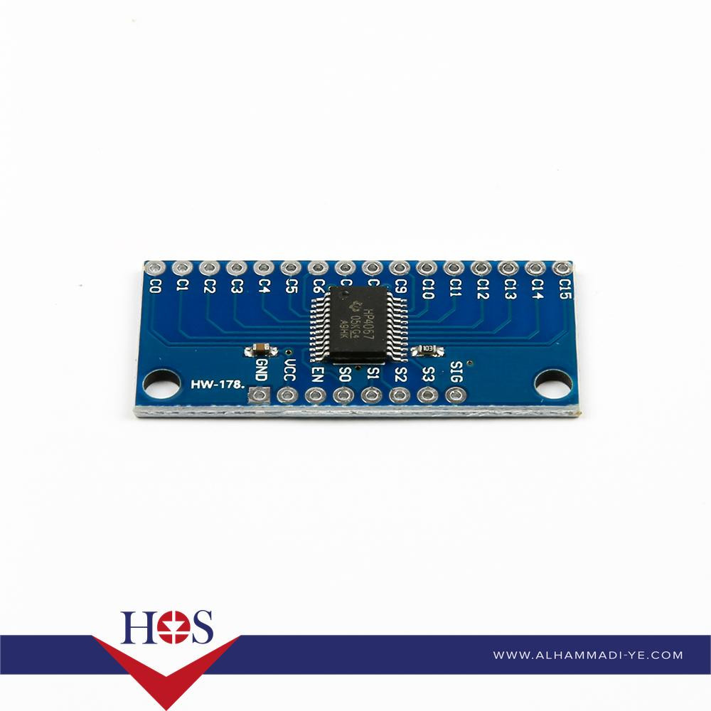CD74HC4067 high speed CMOS 16 channel Analog/Digital multiplexer مالت بلكسر