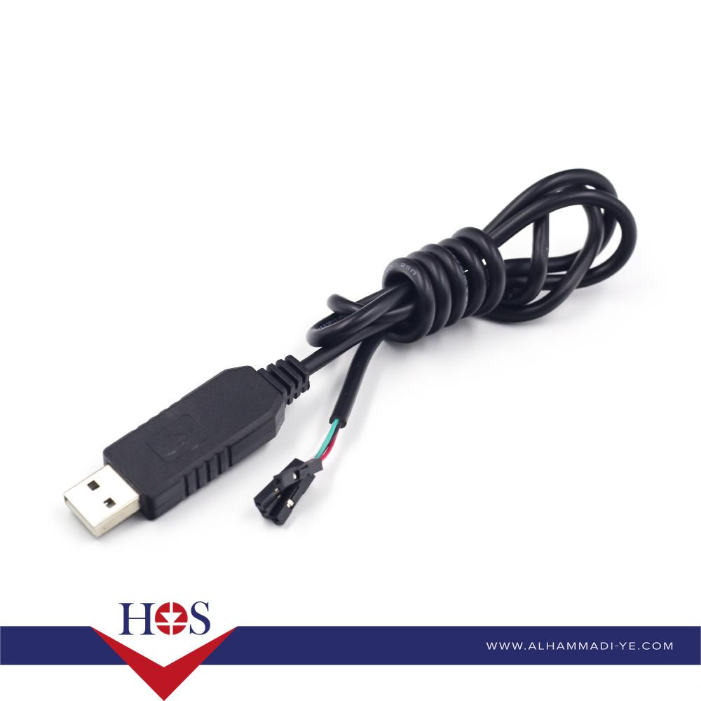PL2303HX USB TO TTL rs232 cable تحويلة