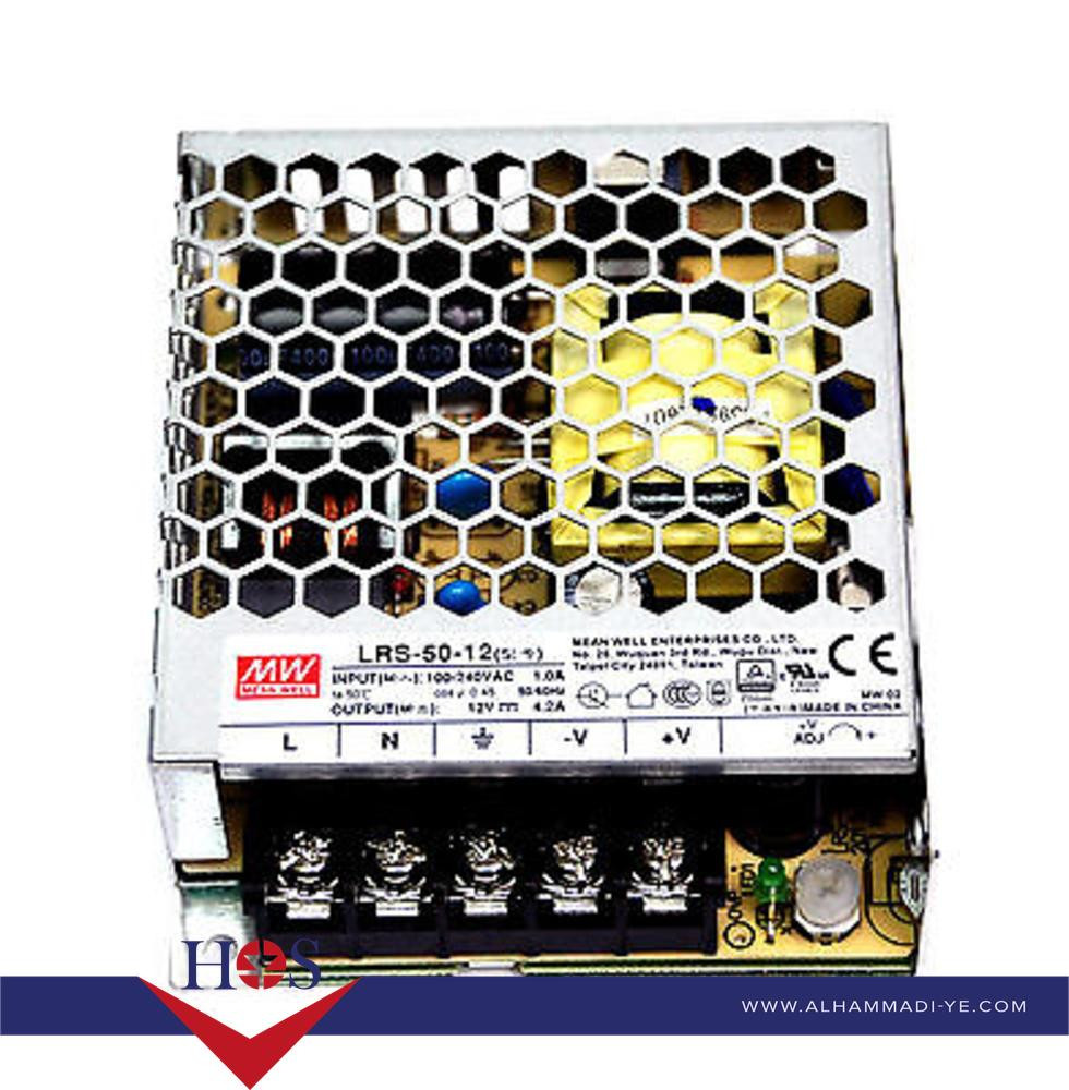 Original Taiwan MEAN WELL LRS-50-12 Power Supply  باور تيواني شيك