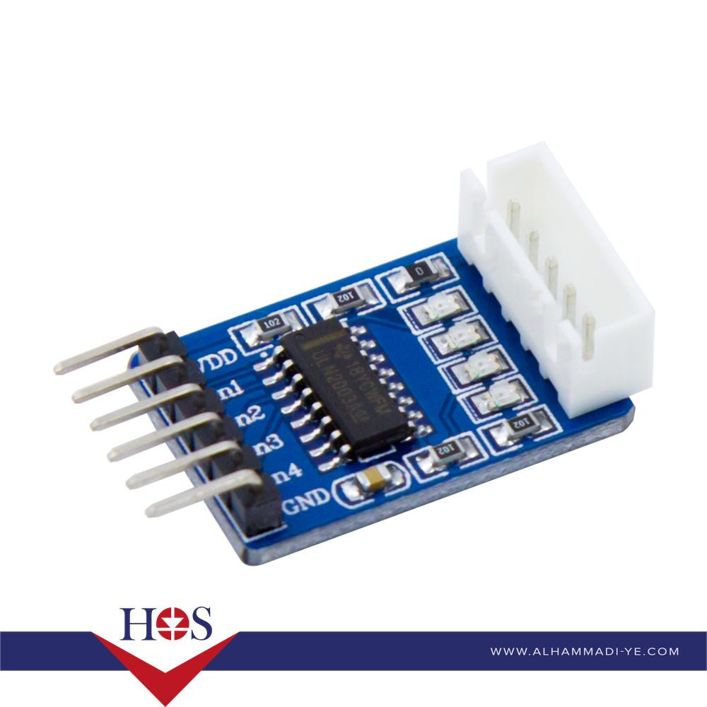 ULN2003 Driver Module Stepper Motor Driver Board (blue board) وحدة دريفر استيبر موتور