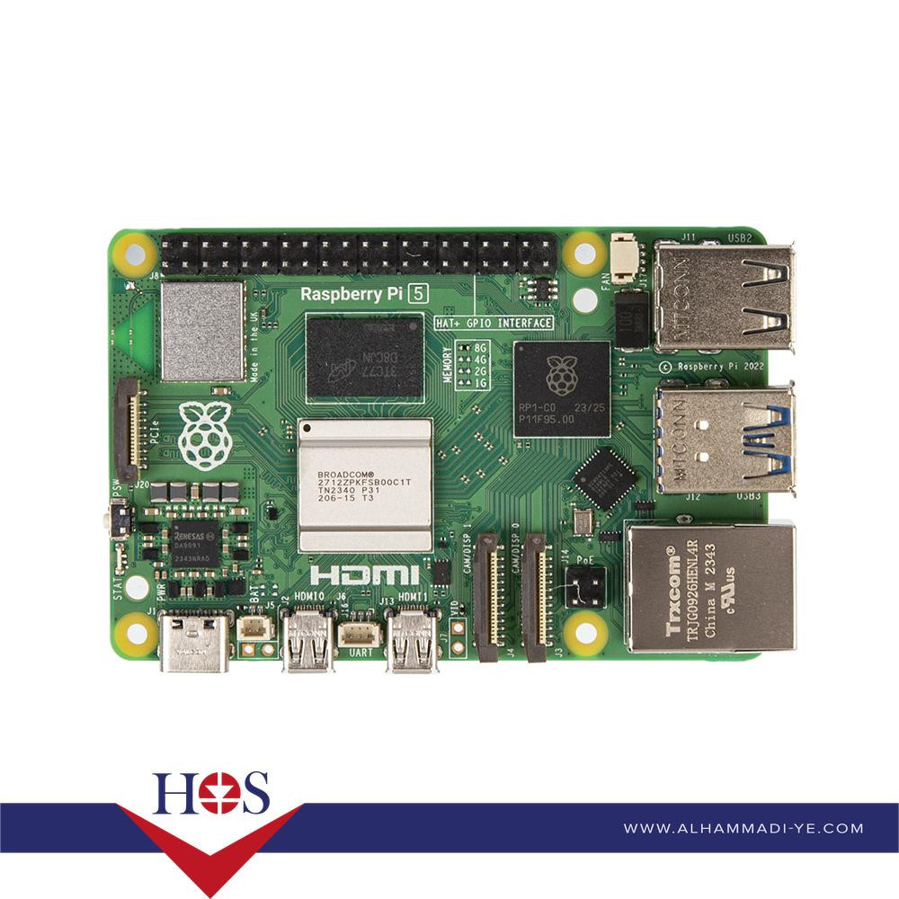 Raspberry pi 5  8GB متحكم راس بيري باي 5 - 8جيجا