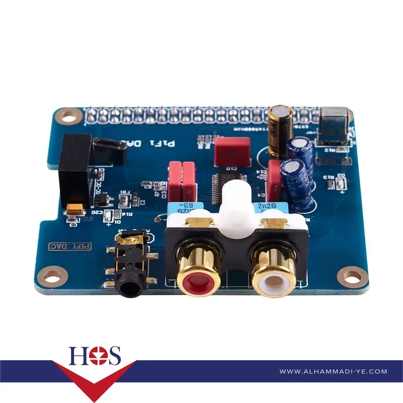 HIFI DAC + Sound Card I2S Port for Raspberry Pi