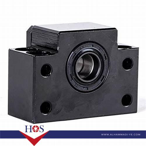 BK10 Ballscrew SFU1204 End Support بيرنج دائري مع القاعدة