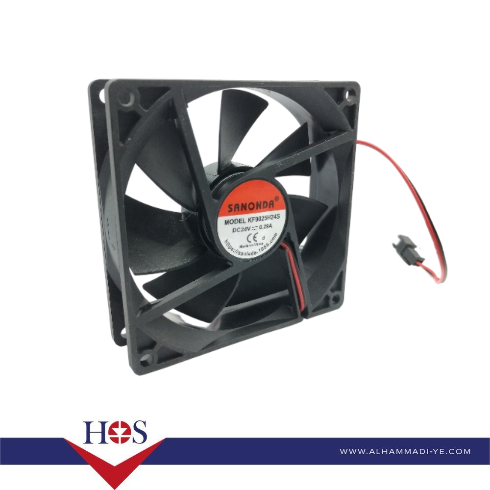 Fan DC 24V 90*25 - 2 Line