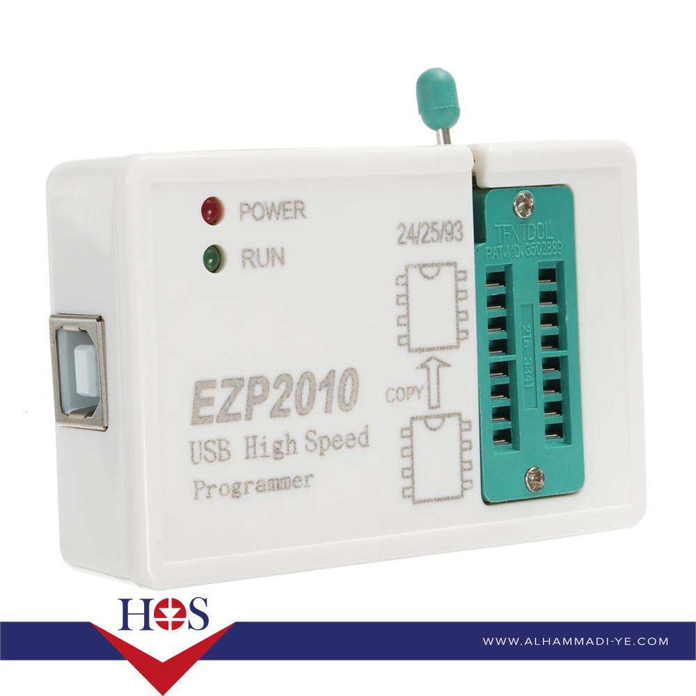 EZP2010+ High Speed USB SPI  Programmer Support  24/25/26/93 Series Chip EEPROM Flash Bios Standard configuration مبرمجة