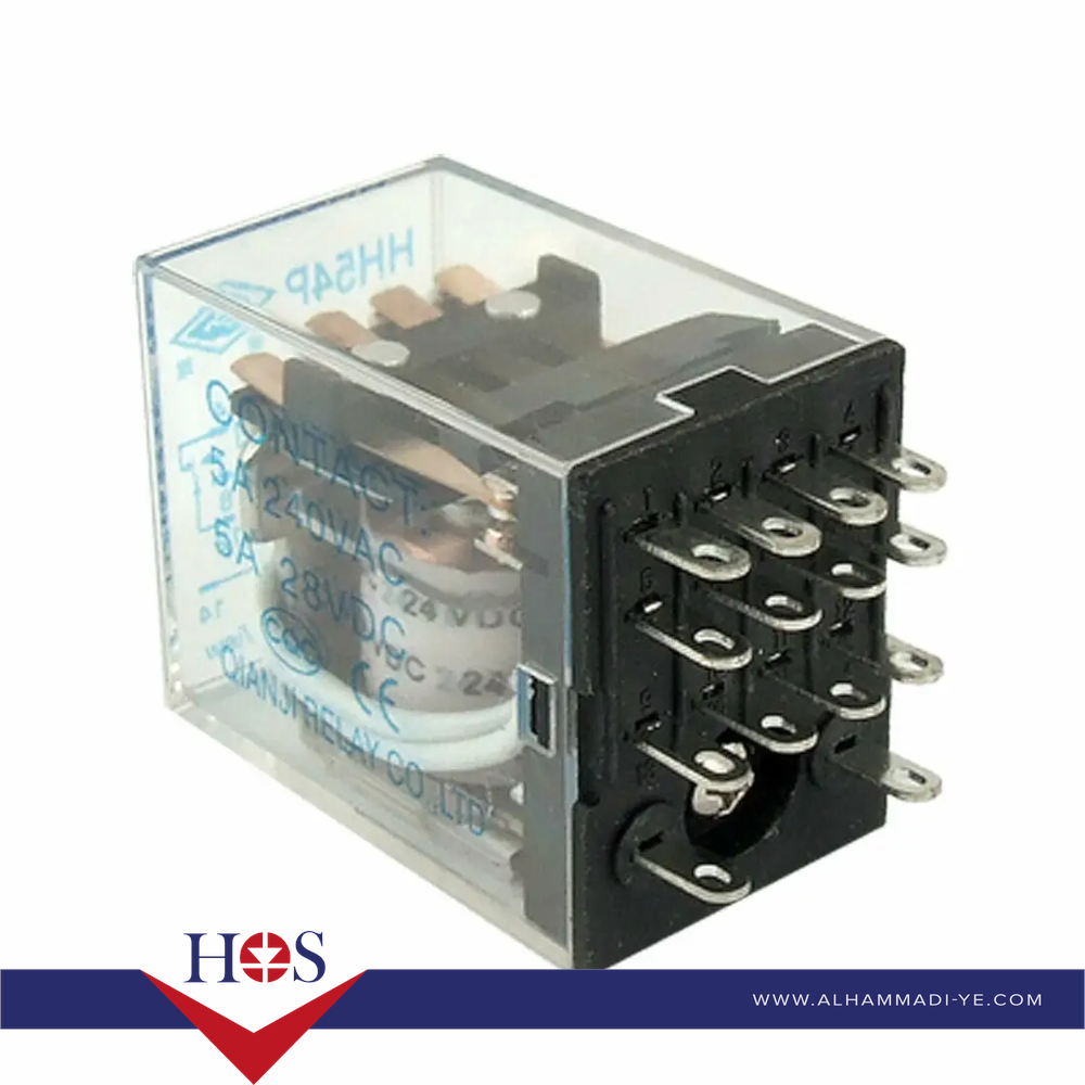 Relay-MY4NJ-DC220V-OMRON-14P ريلي 220 فولت 14 رجل