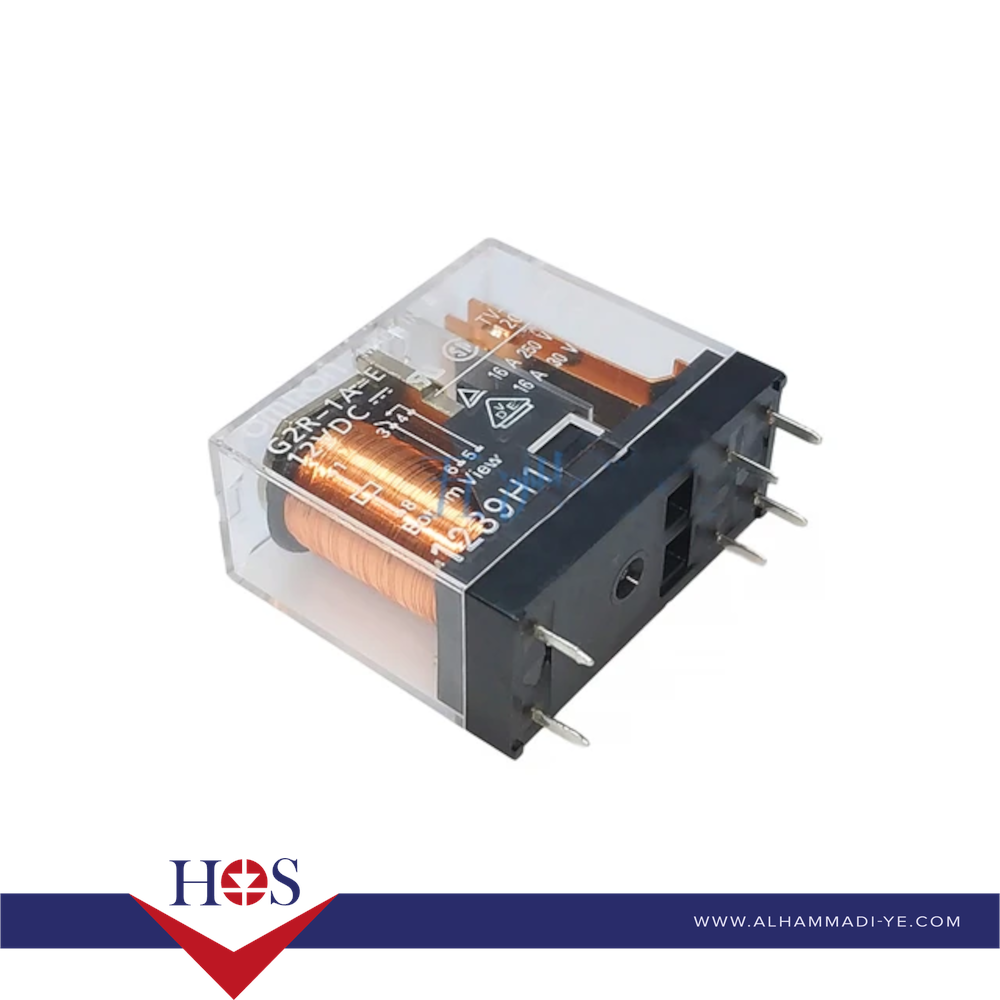 Relay-G2R-2-12V-6P ريلي 12 فولت 6 ارجل