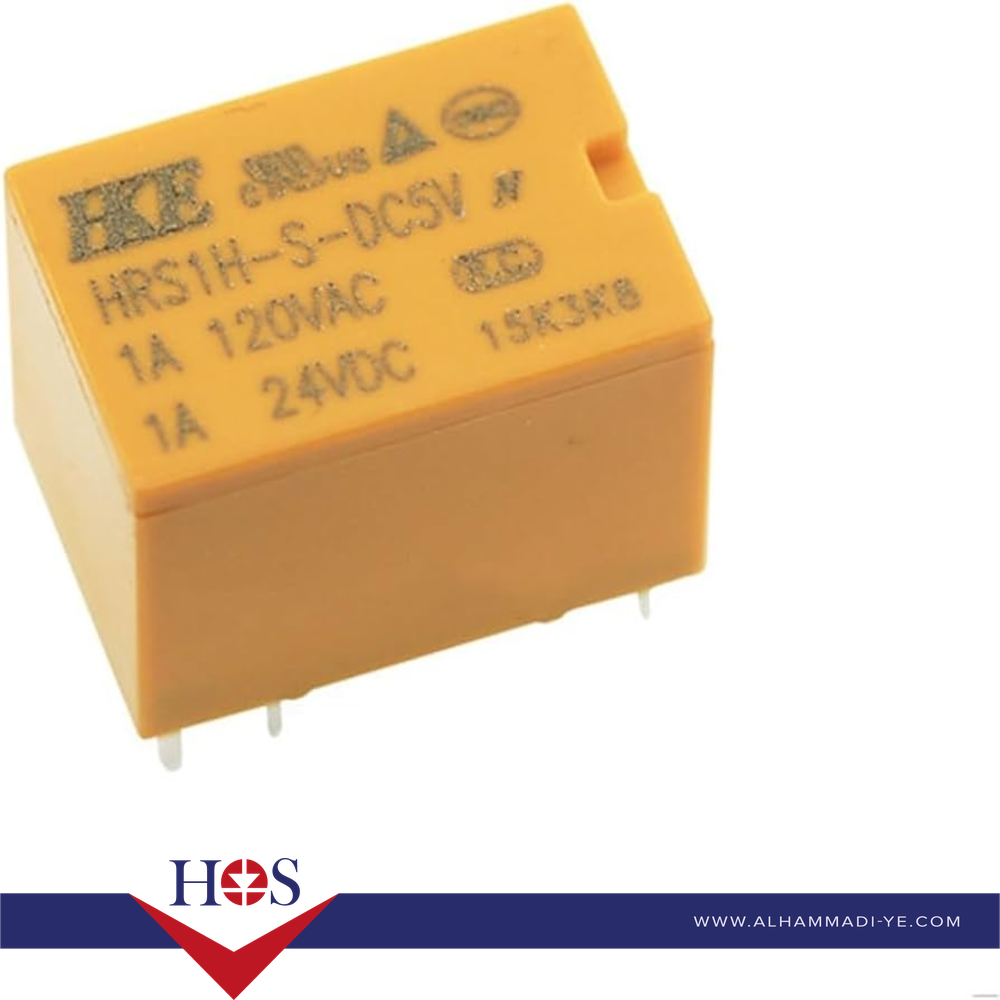 hrs1h-s-5vDC-RELAY ريلي 5 فولت 6 ارجل