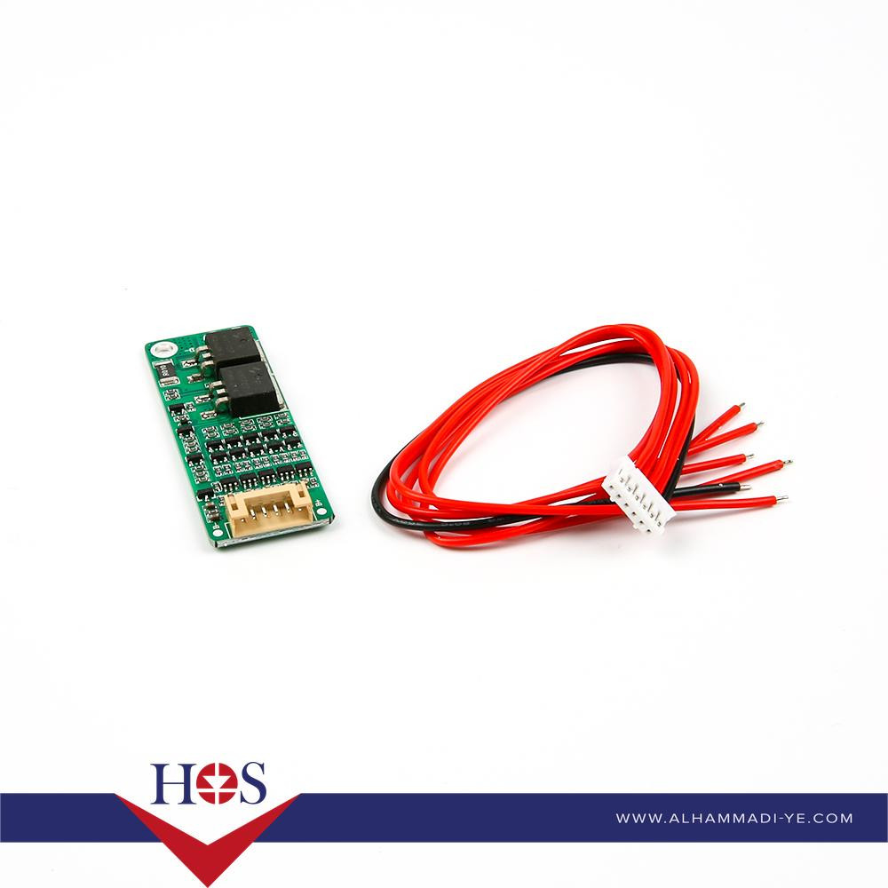 5 Series 10A 15A 18650 Lithium Battery Protection Board 18.5V 21V with Cable بالنس بطارية ليثيوم