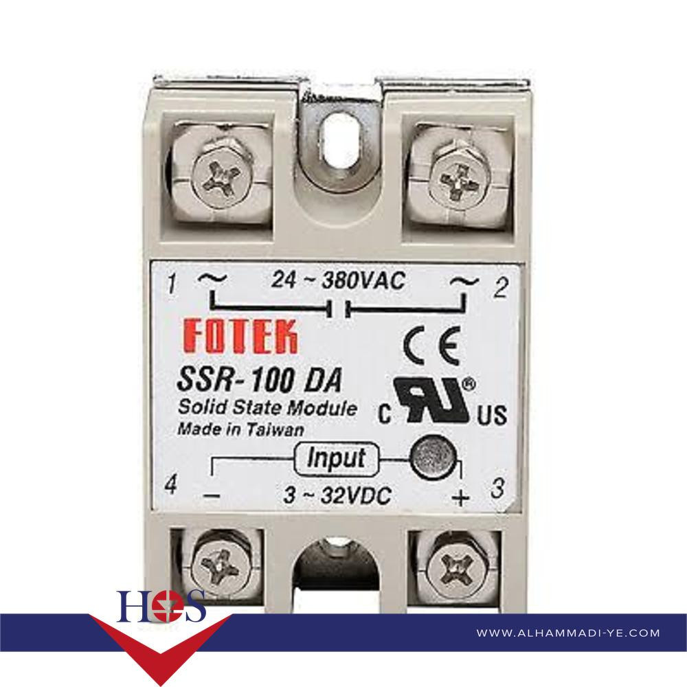 SSR-100DA Solid State Relay شيلد سوليد ستات ريلي